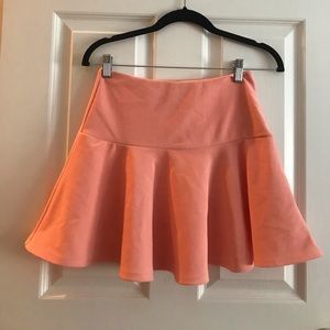 Light pink mini skirt